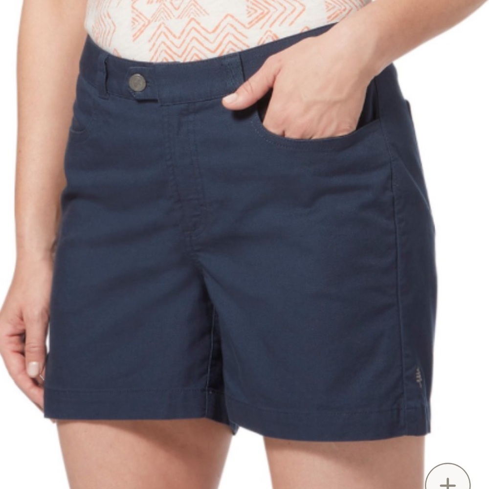 Royal Robbins Blue Bermuda Shorts Relaxed Fit